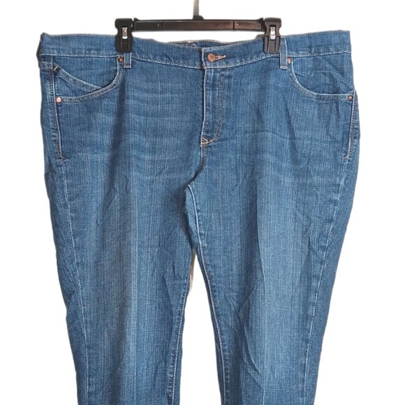 Old Navy Diva Bootcut Jeans Womens 20 Medium Wash High Rise Retro Pleated Denim - Picture 2 of 4